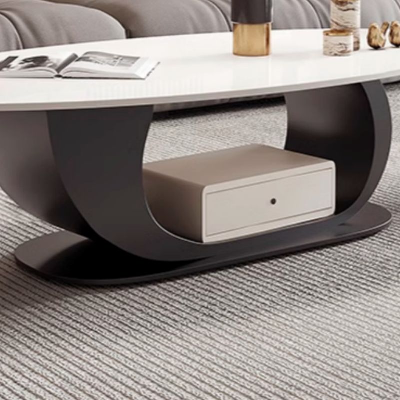 Devika Stainless Steel Coffee Table for Living Room
