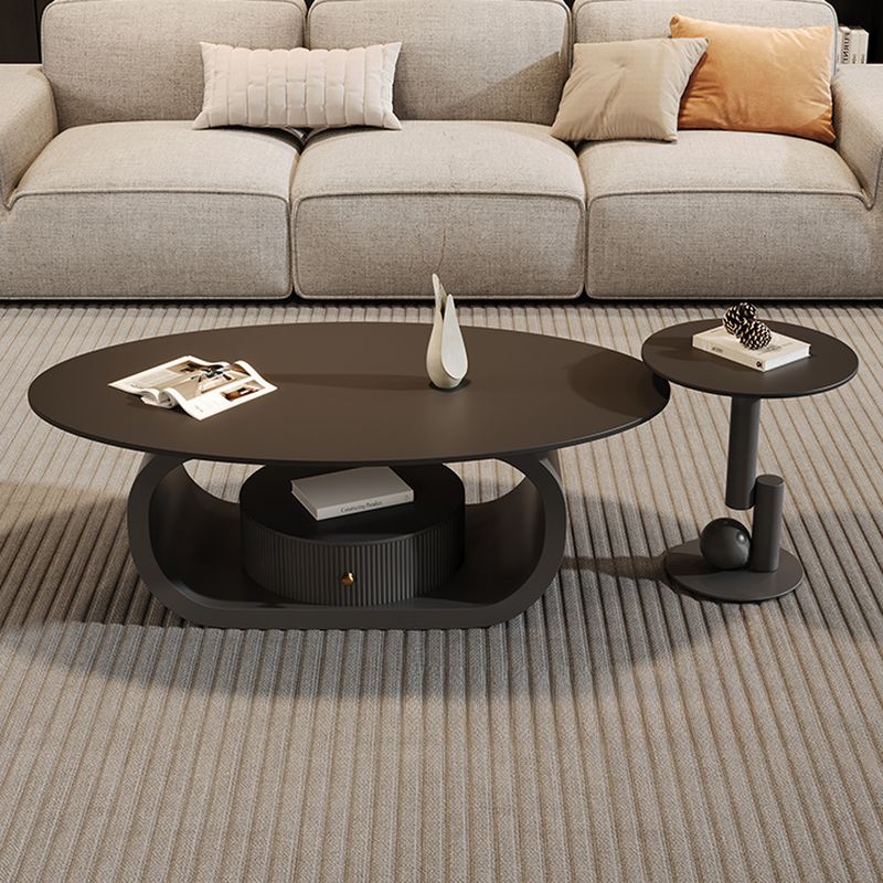Falisha Stainless Steel Coffee Table for Living Room