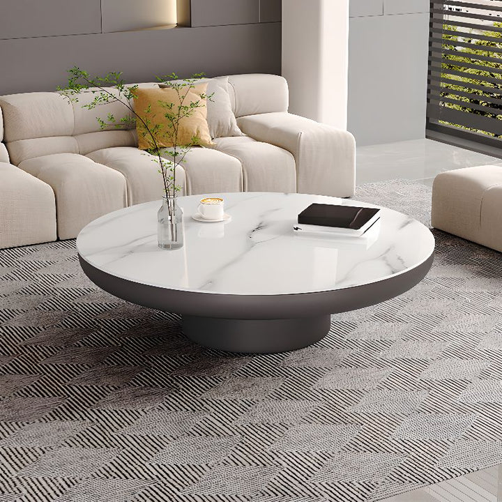Kshira Stainless Steel Coffee Table for Living Room