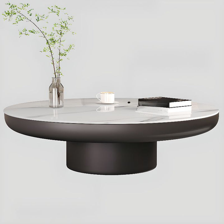 Kshira Stainless Steel Coffee Table for Living Room