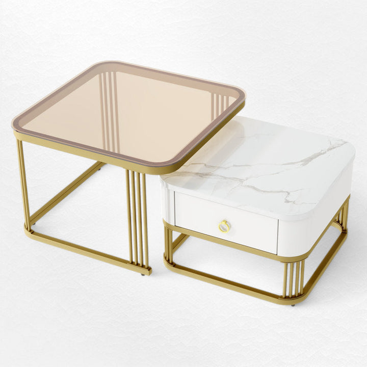 Riddhi Metal Coffee Table For Living Room