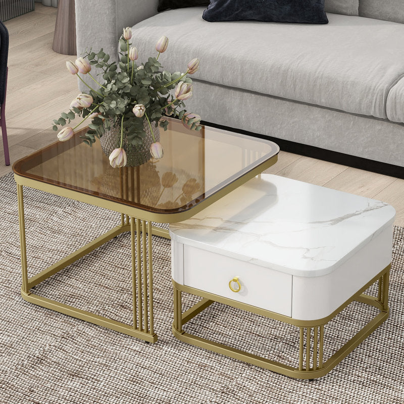 Riddhi Metal Coffee Table For Living Room