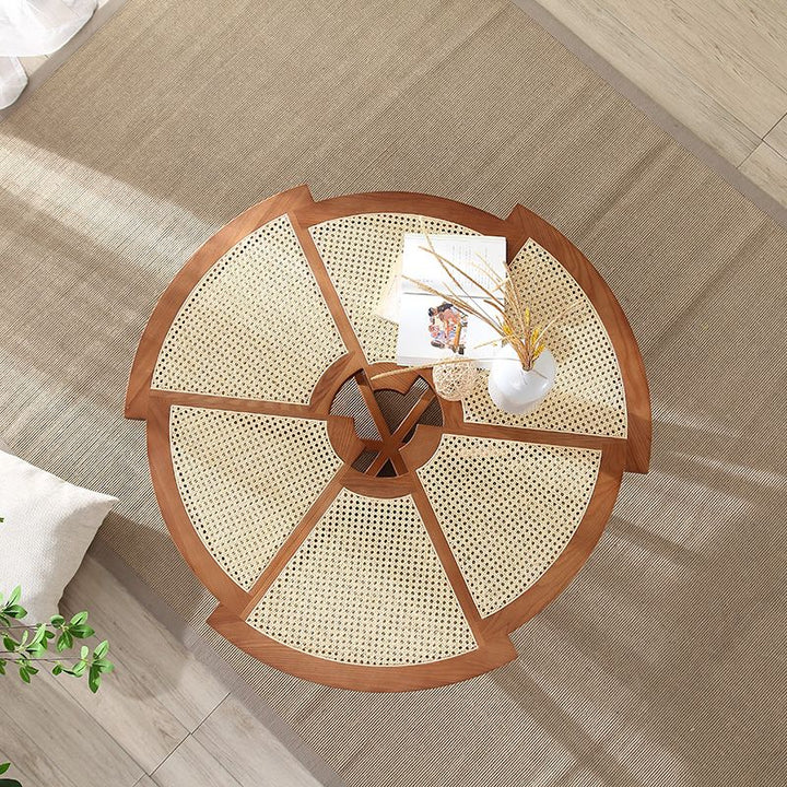 Lavika Solid Wood Coffee Table for Living Room