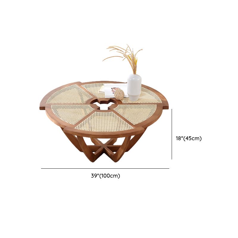 Lavika Solid Wood Coffee Table for Living Room