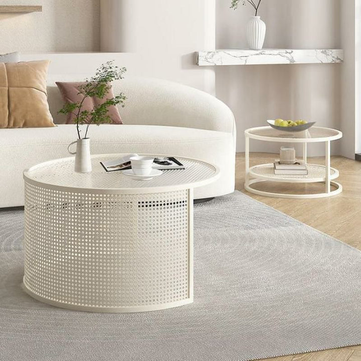 Zarnika Stainless Steel Frame Coffee Table for Living Room