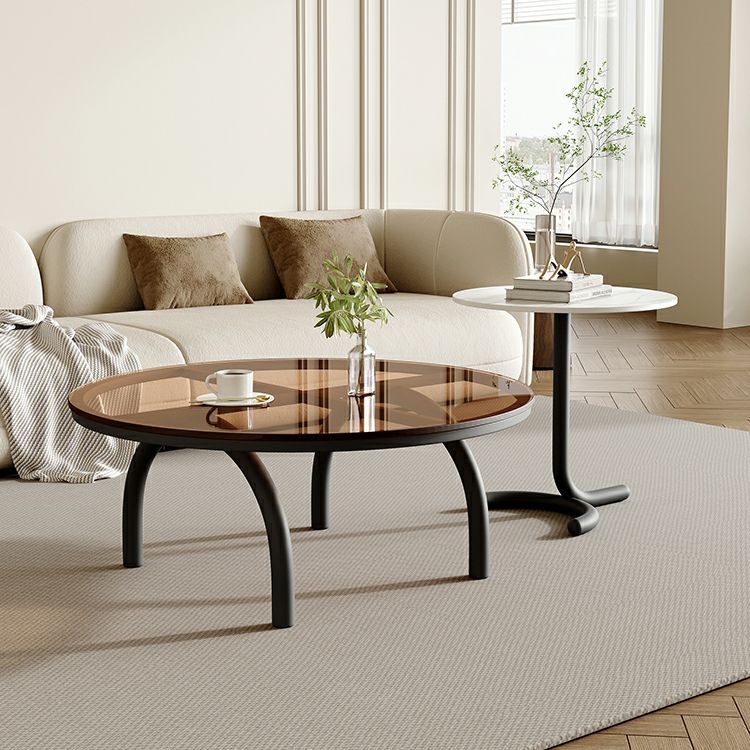 Brinda Stainless Steel Coffee Table for Living Room