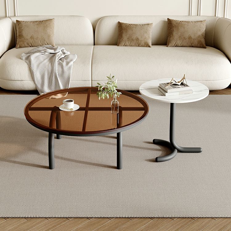Brinda Stainless Steel Coffee Table for Living Room