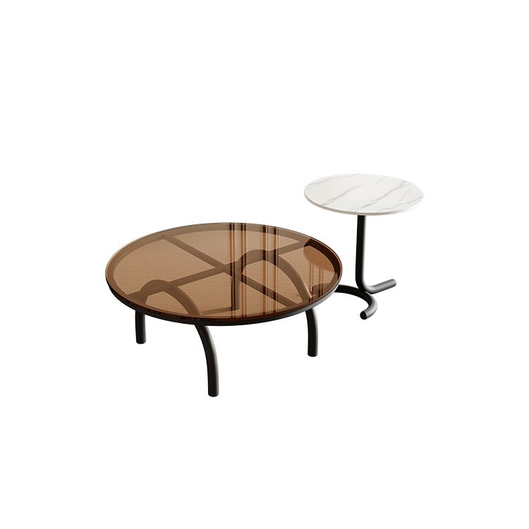 Brinda Stainless Steel Coffee Table for Living Room