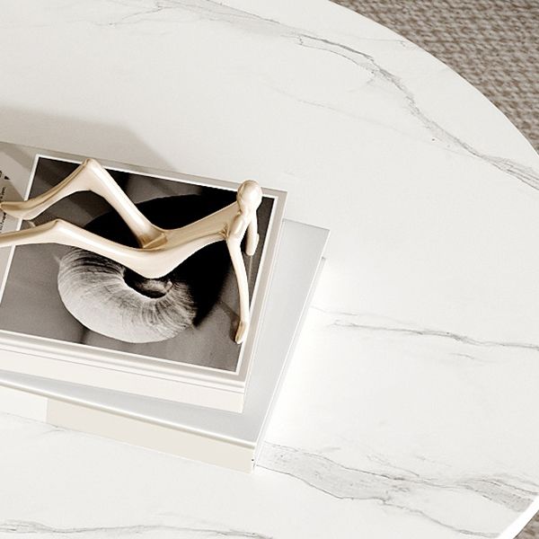 Brinda Stainless Steel Coffee Table for Living Room