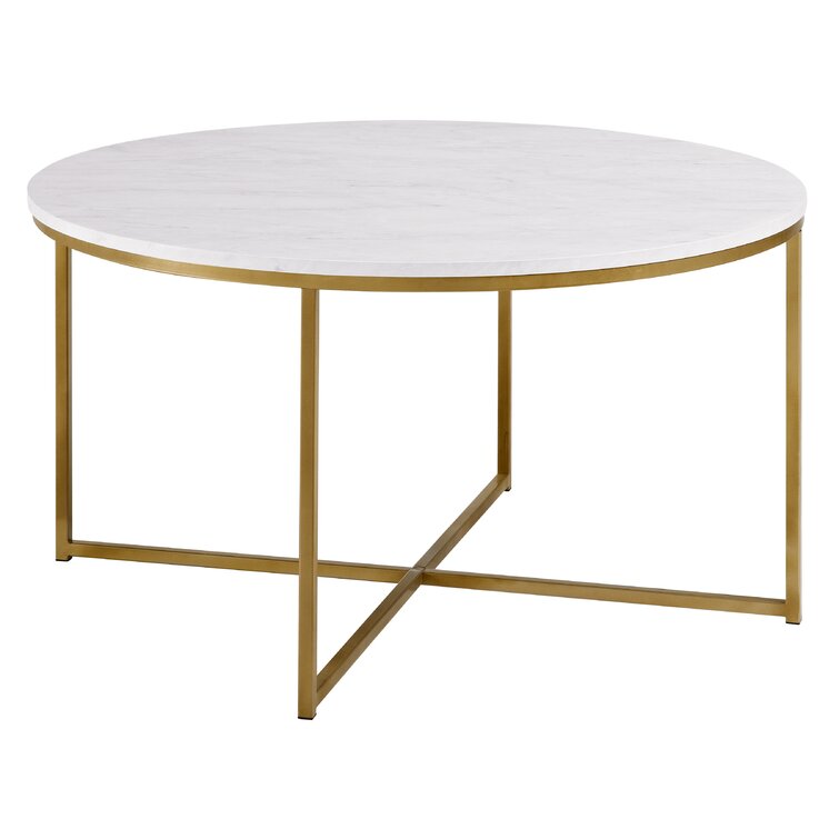 Sterling Metal Coffee Table For Living Room