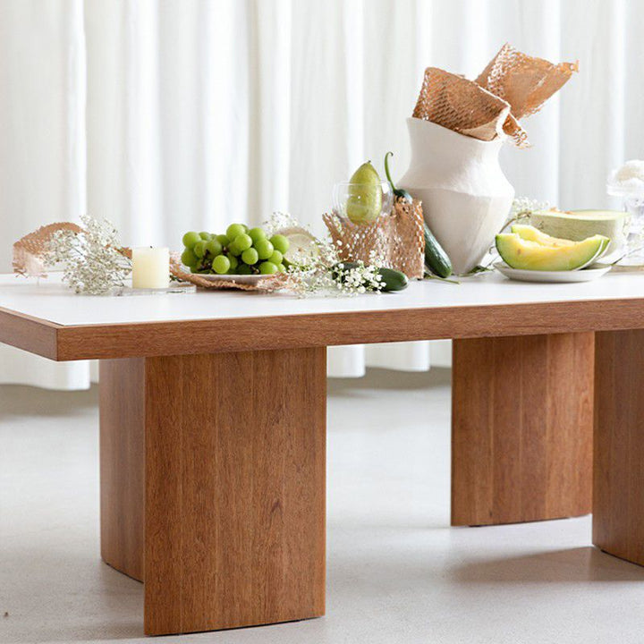 Charita Solid Wood Coffee Table for Living Room