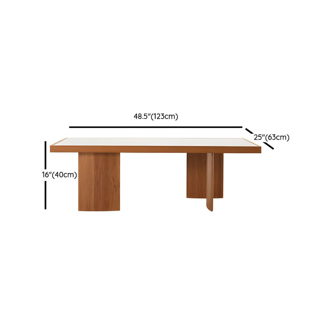 Charita Solid Wood Coffee Table for Living Room