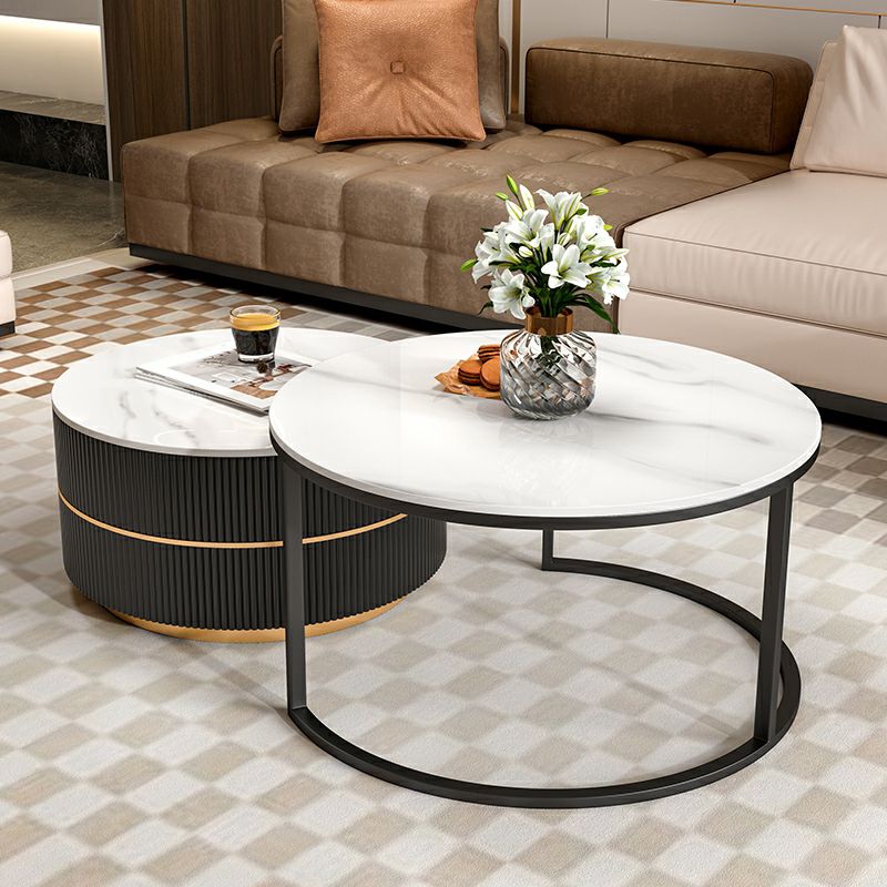 Pranavi Stainless Steel Coffee Table for Living Room