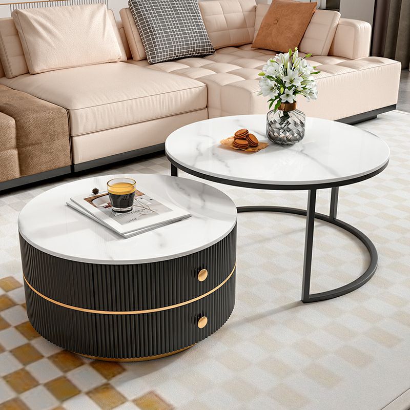 Pranavi Stainless Steel Coffee Table for Living Room