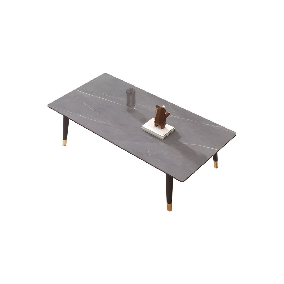 Sanvika Stainless Steel Frame Coffee Table for Living Room