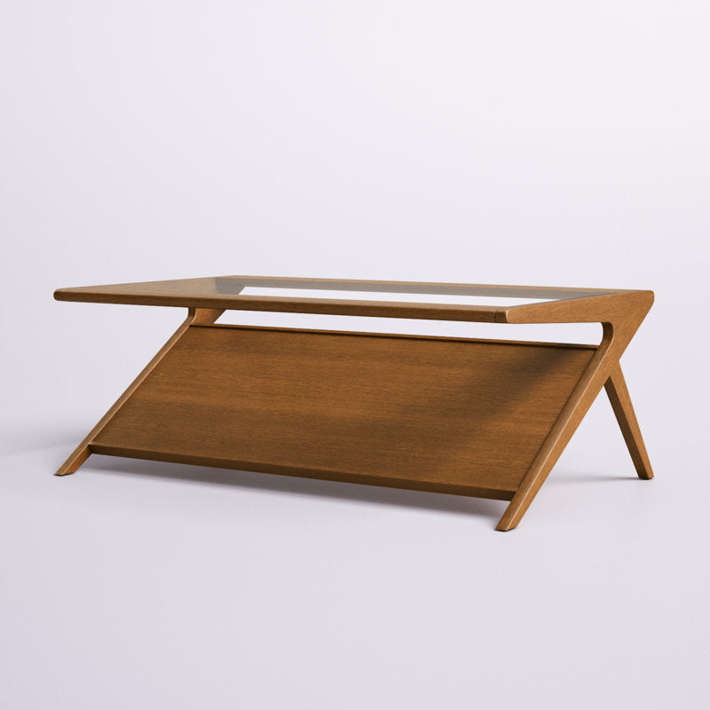Akash Solid Wood Coffee Table For Living Room