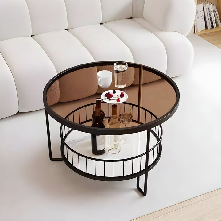 Tisya Stainless Steel Coffee Table for Living Room