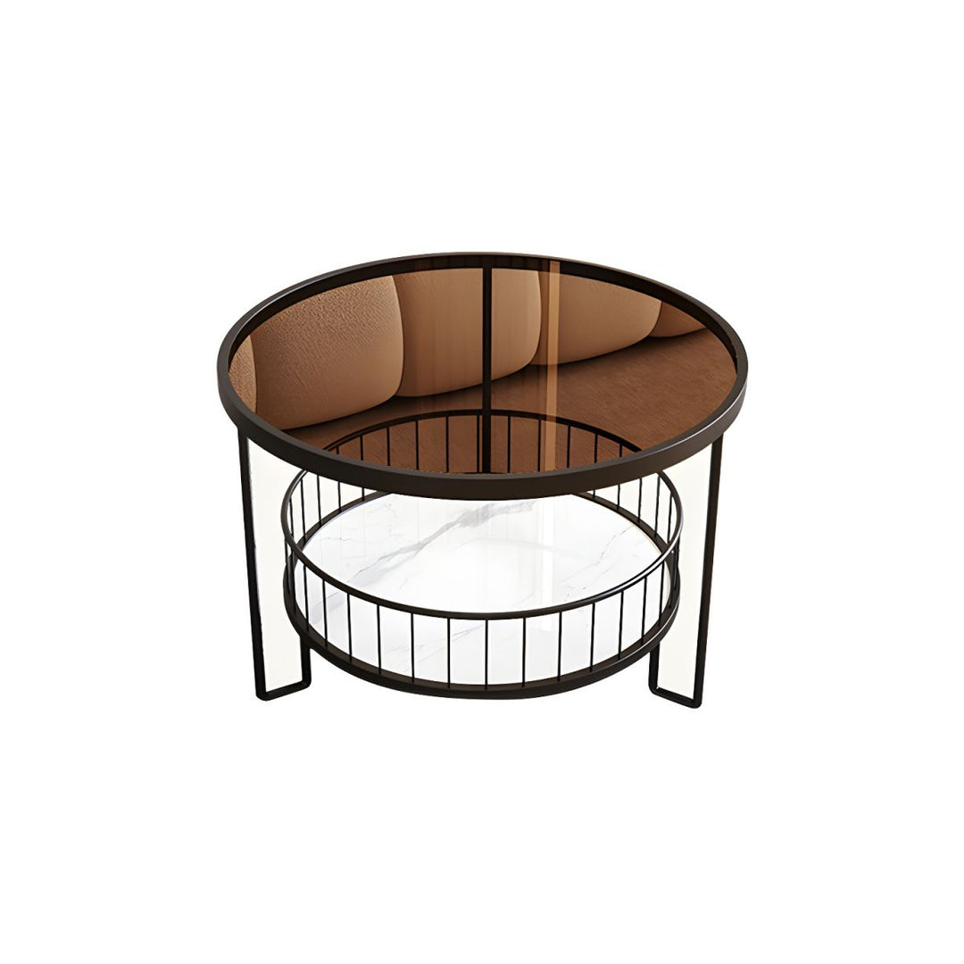 Tisya Stainless Steel Coffee Table for Living Room