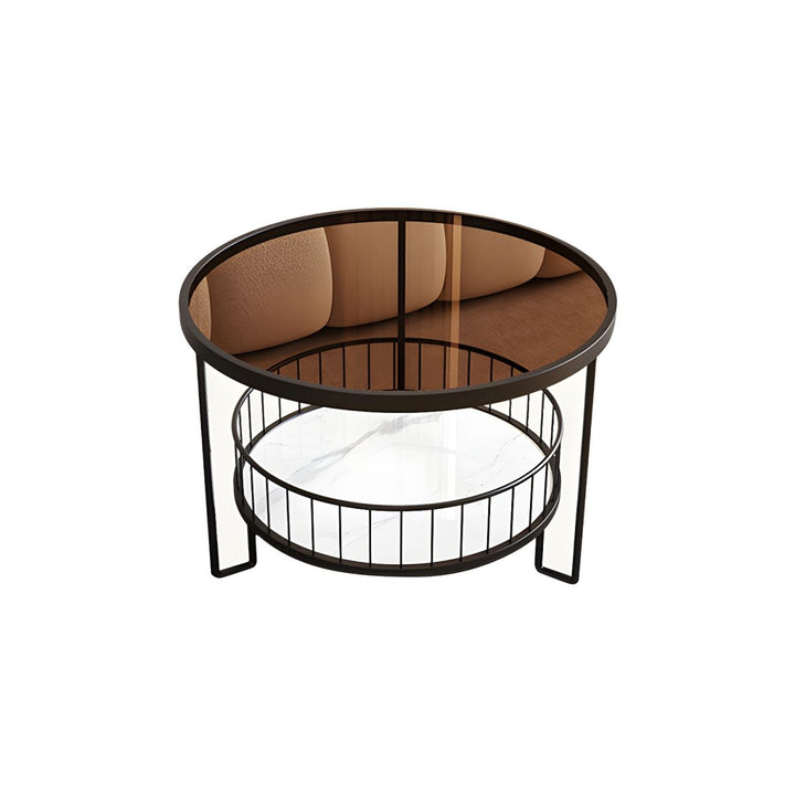 Tisya Stainless Steel Coffee Table for Living Room