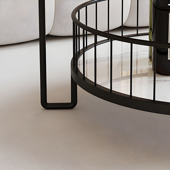 Tisya Stainless Steel Coffee Table for Living Room