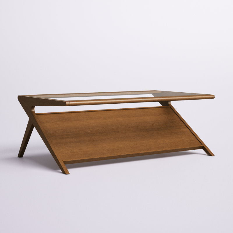 Akash Solid Wood Coffee Table For Living Room