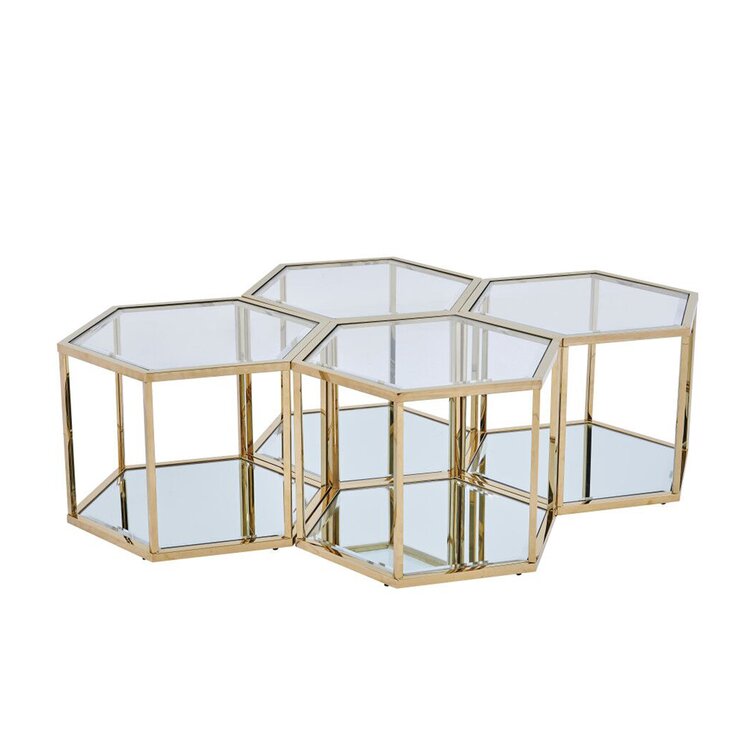 Anaya Metal Coffee Table For Living Room