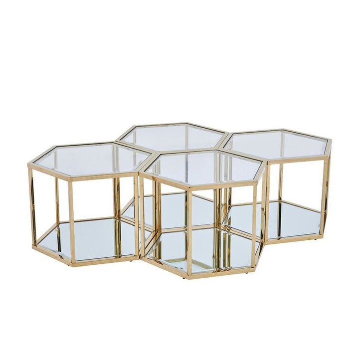 Anaya Metal Coffee Table For Living Room
