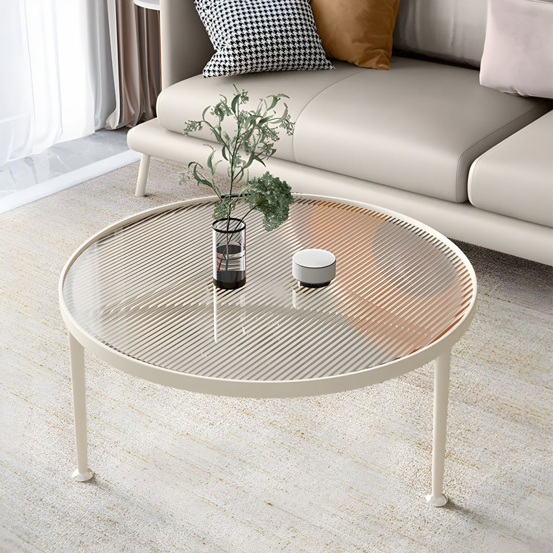 Ujala Stainless Steel Coffee Table for Living Room