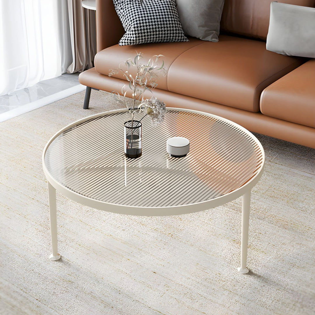 Ujala Stainless Steel Coffee Table for Living Room