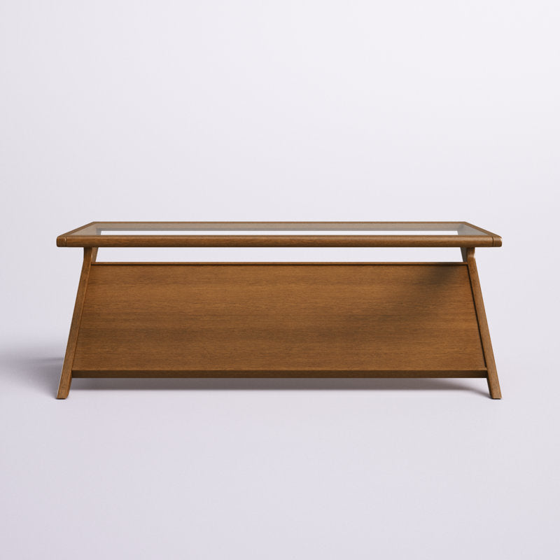 Akash Solid Wood Coffee Table For Living Room