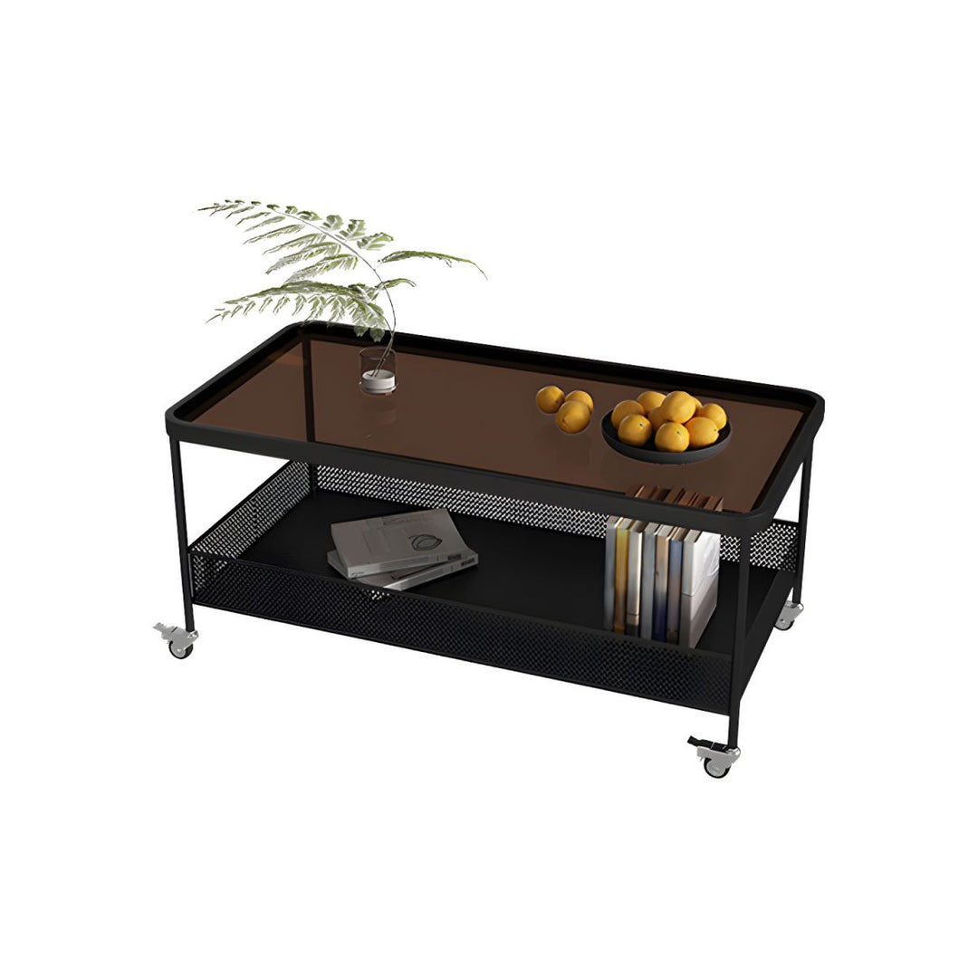 Revanth Stainless Steel Coffee Table for Living Room
