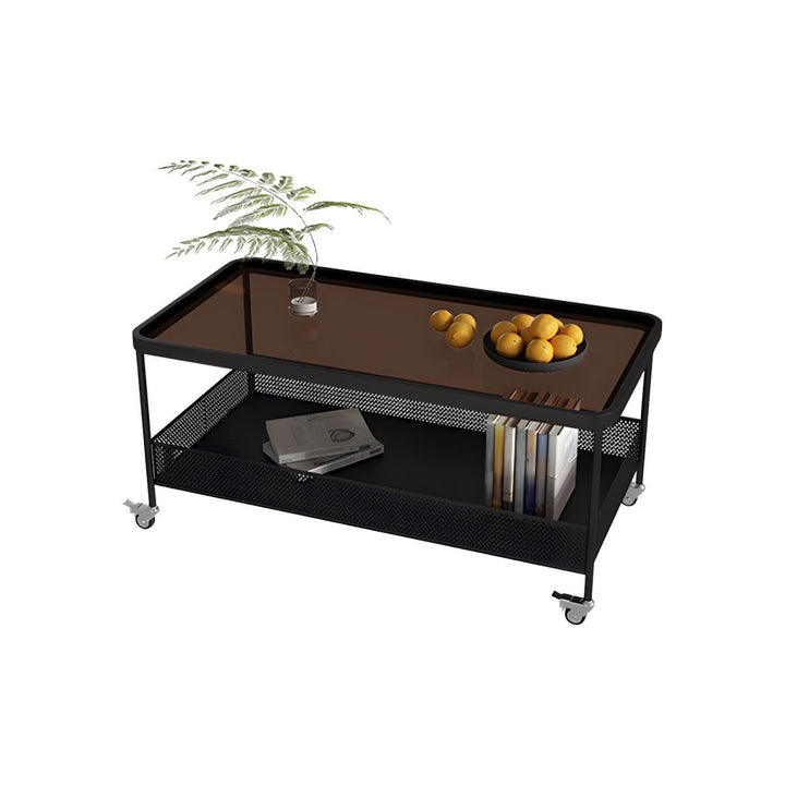 Revanth Stainless Steel Coffee Table for Living Room