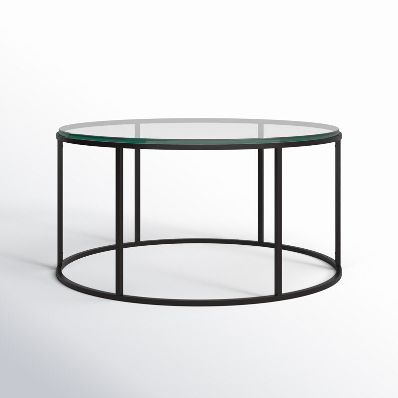 Crest Metal Coffee Table For Living Room