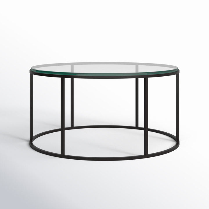 Crest Metal Coffee Table For Living Room