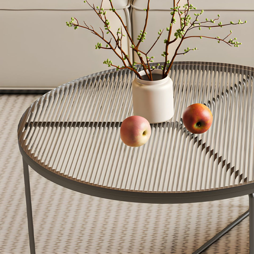 Fariya Stainless Steel Coffee Table for Living Room