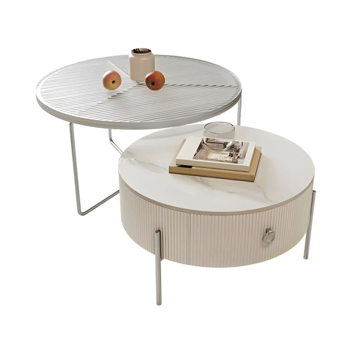 Fariya Stainless Steel Coffee Table for Living Room
