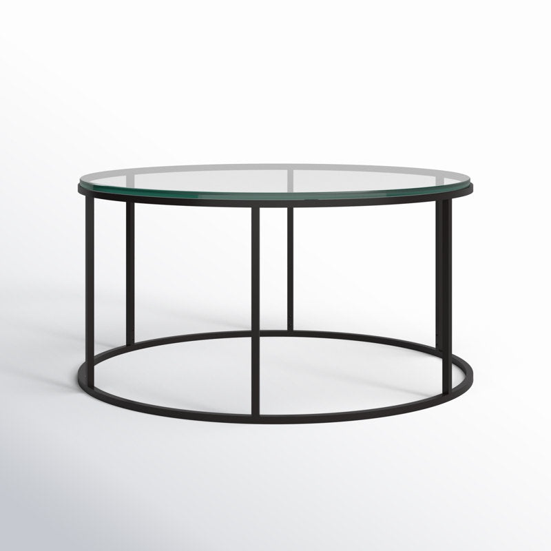 Crest Metal Coffee Table For Living Room