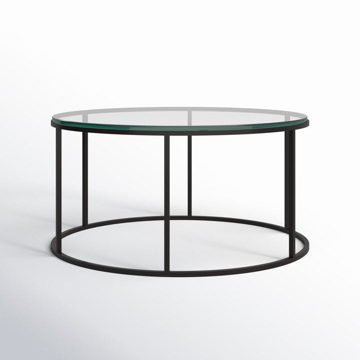 Crest Metal Coffee Table For Living Room