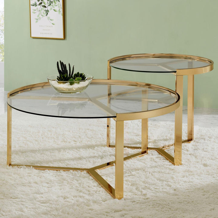 Arya Metal Coffee Table For Living Room