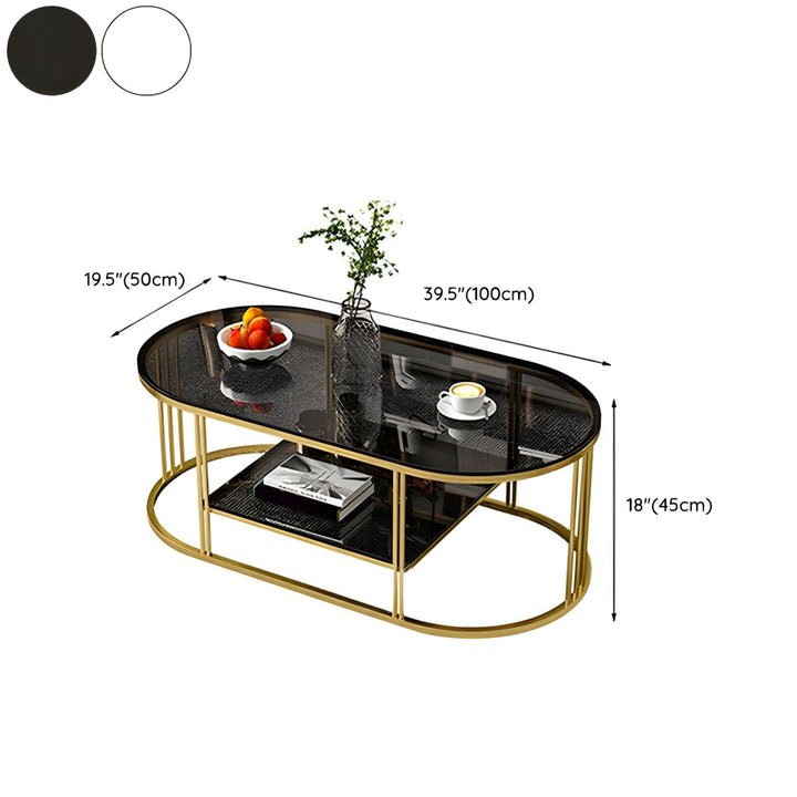 Jinal Stainless Steel Coffee Table for Lighting