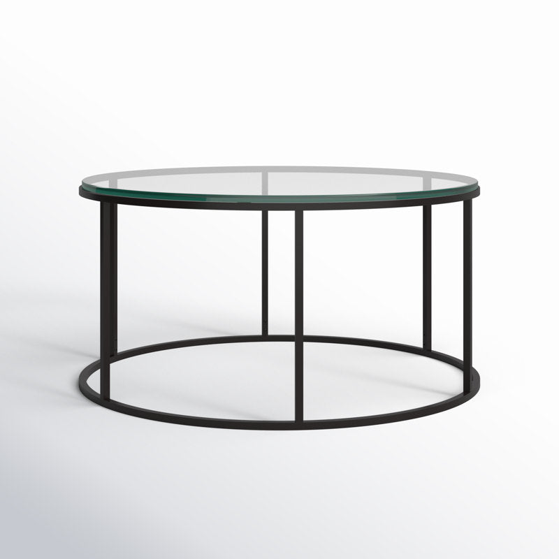 Crest Metal Coffee Table For Living Room