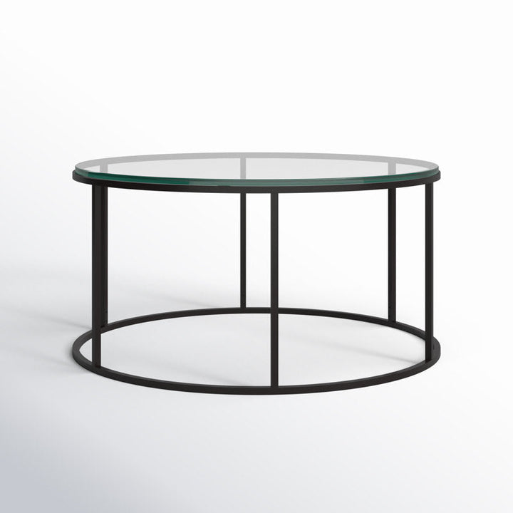 Crest Metal Coffee Table For Living Room