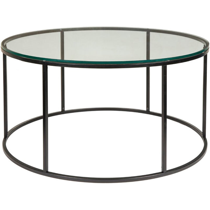 Crest Metal Coffee Table For Living Room