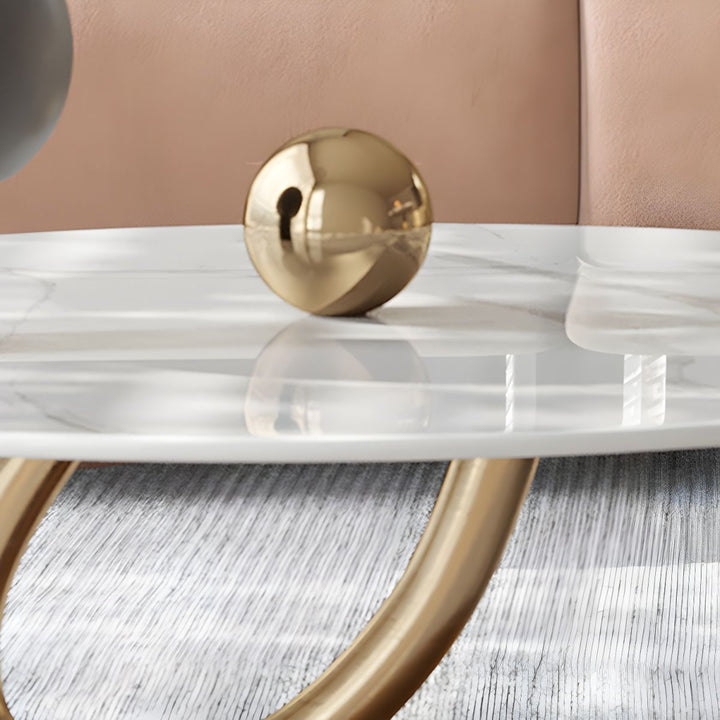 Kashmira Stainless Steel Coffee Table for Living Room