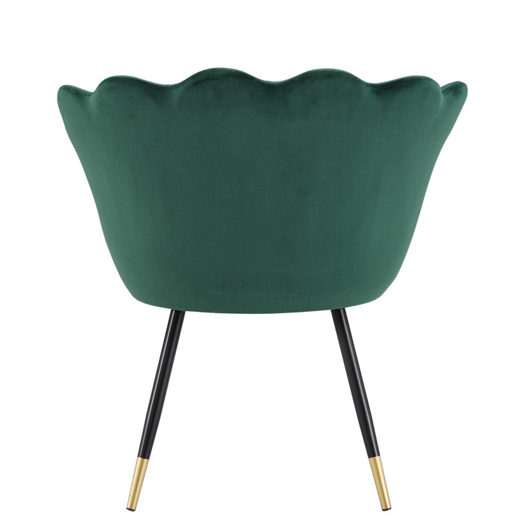 Roshika Metal and Fabric Arm Chair | Living Room Chair | Lounge Chair