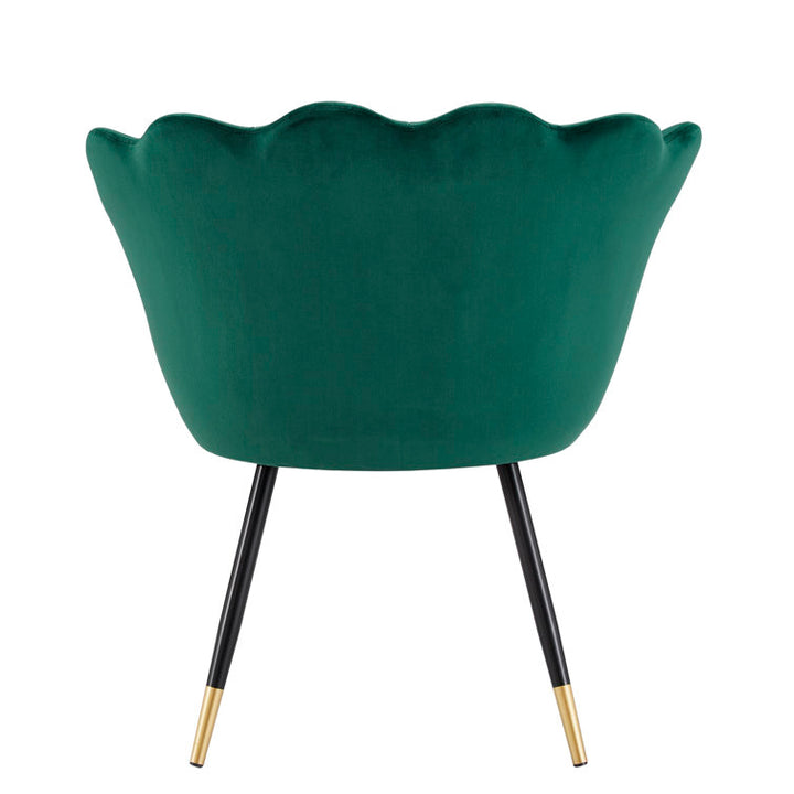 Roshika Metal and Fabric Arm Chair | Living Room Chair | Lounge Chair