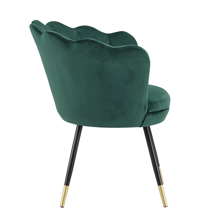 Roshika Metal and Fabric Arm Chair | Living Room Chair | Lounge Chair