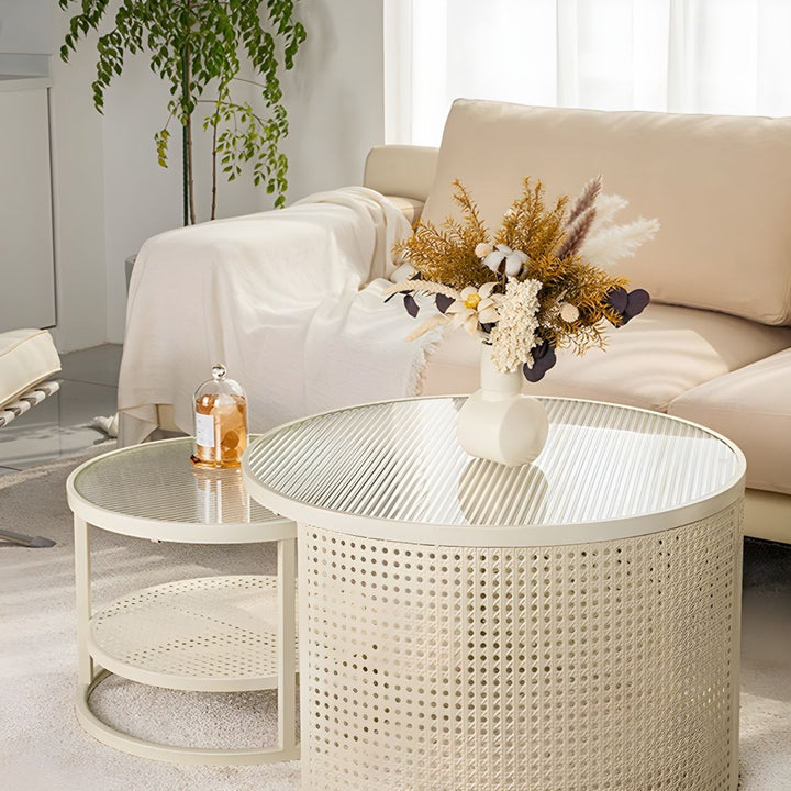 Lekha Stainless Coffee Table for Living Room