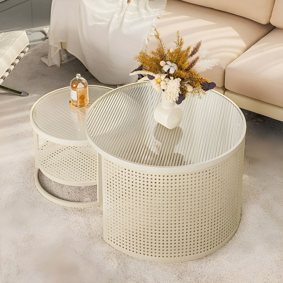 Lekha Stainless Coffee Table for Living Room