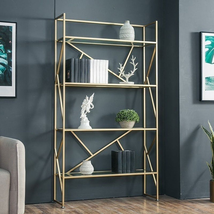 Bogdan Stainless Steel Bookshelves